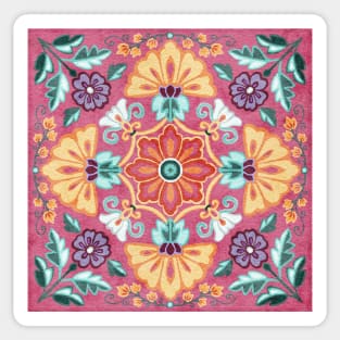 Garden Mandala - rose Sticker